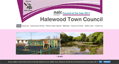 Desktop Screenshot of halewoodtowncouncil.gov.uk